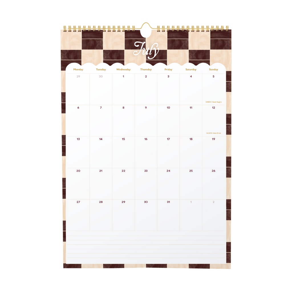 2026 Wall Calendar 'Taste of Tuscany'