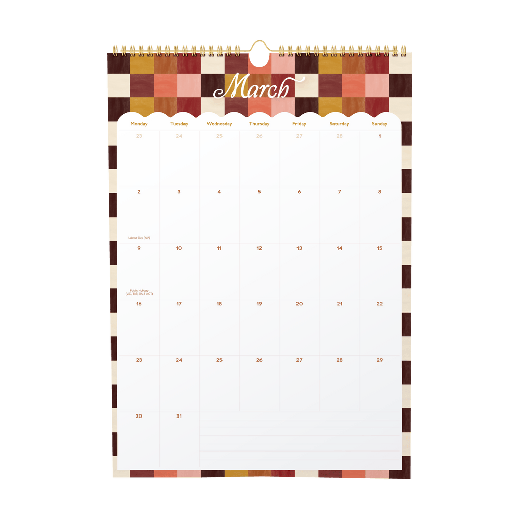 2026 Wall Calendar 'Taste of Tuscany'