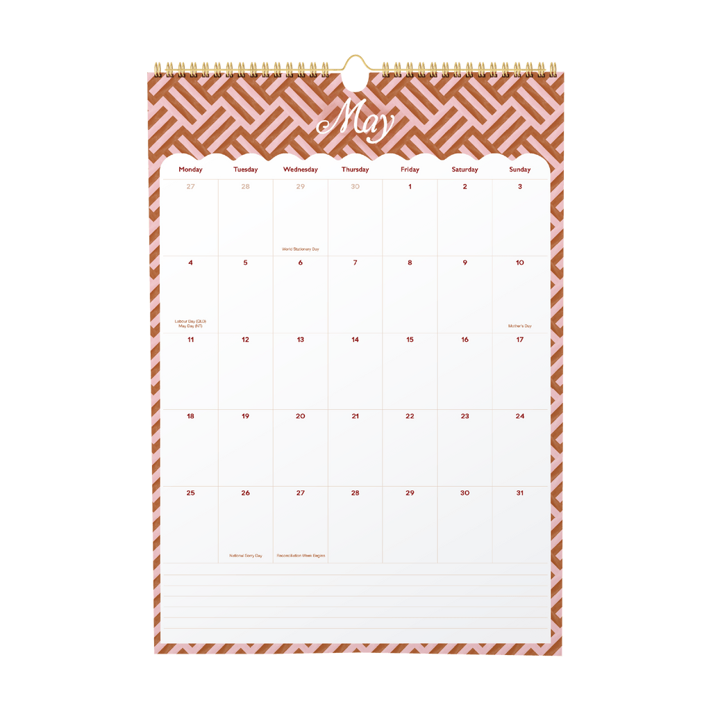 2026 Wall Calendar 'Taste of Tuscany'