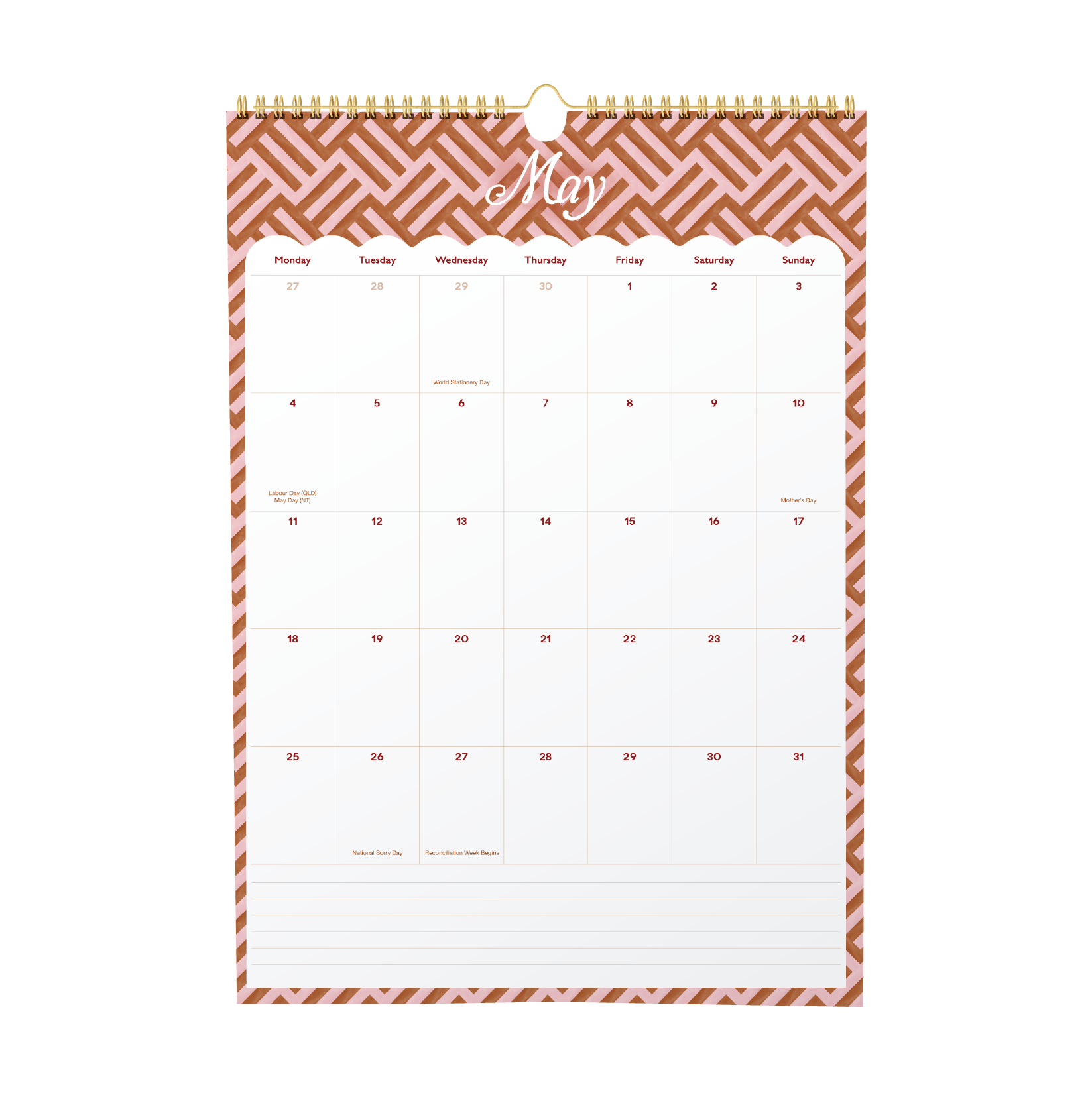 2026 Wall Calendar 'Taste of Tuscany'