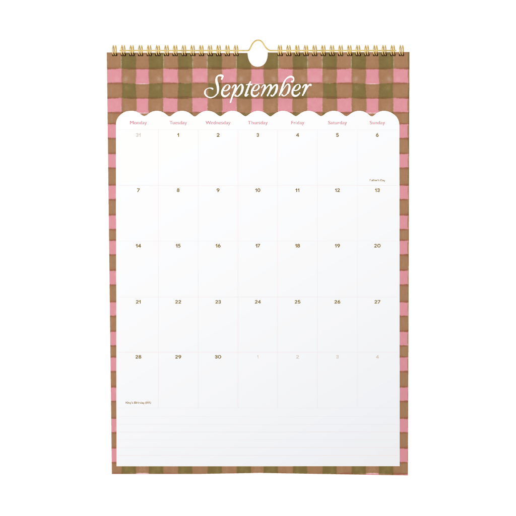 2026 Wall Calendar 'Taste of Tuscany'