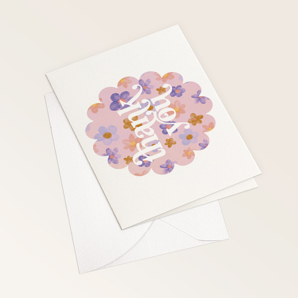 Thank You 'Blossoms' Boxed Card Set (6pk)