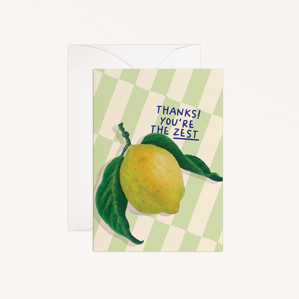 'Thanks, You're the Zest!' Card