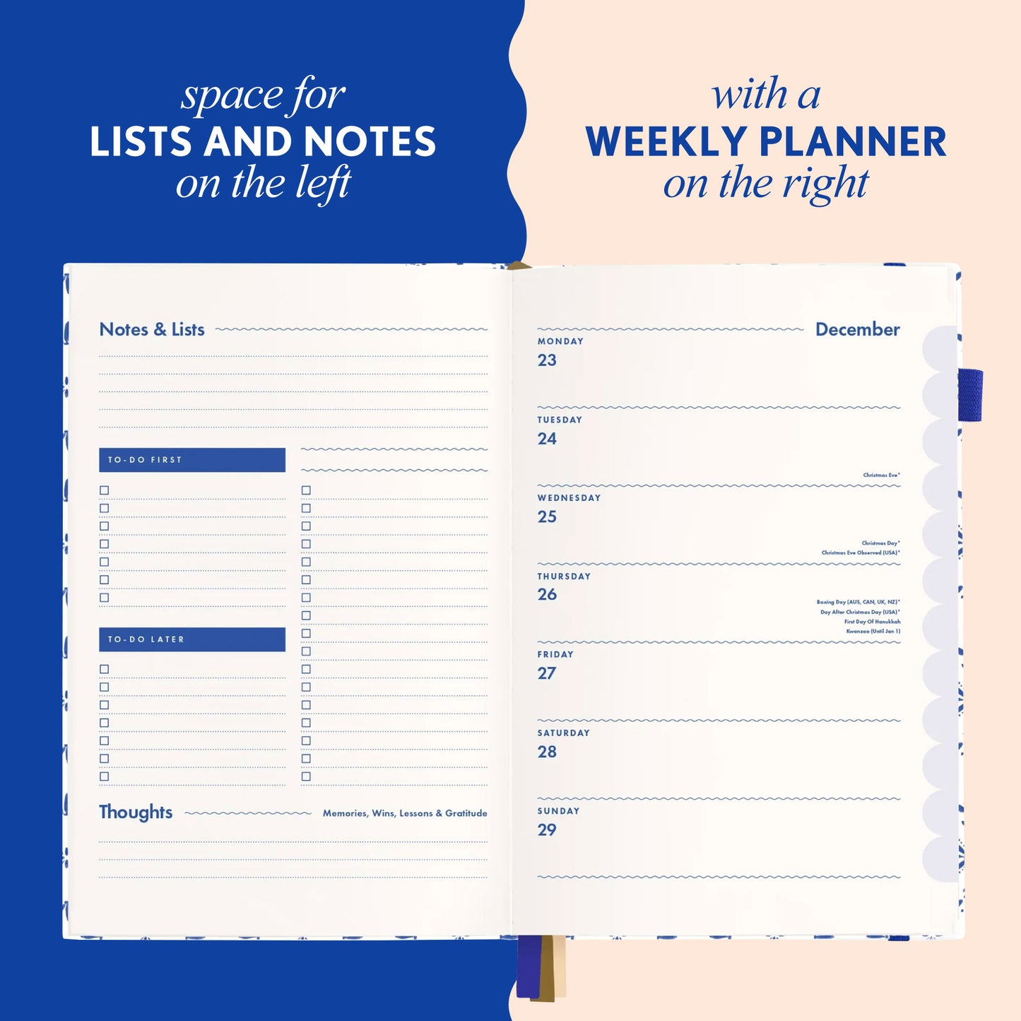 Daymaker x Fox & Fallow 2025 Weekly List Planner