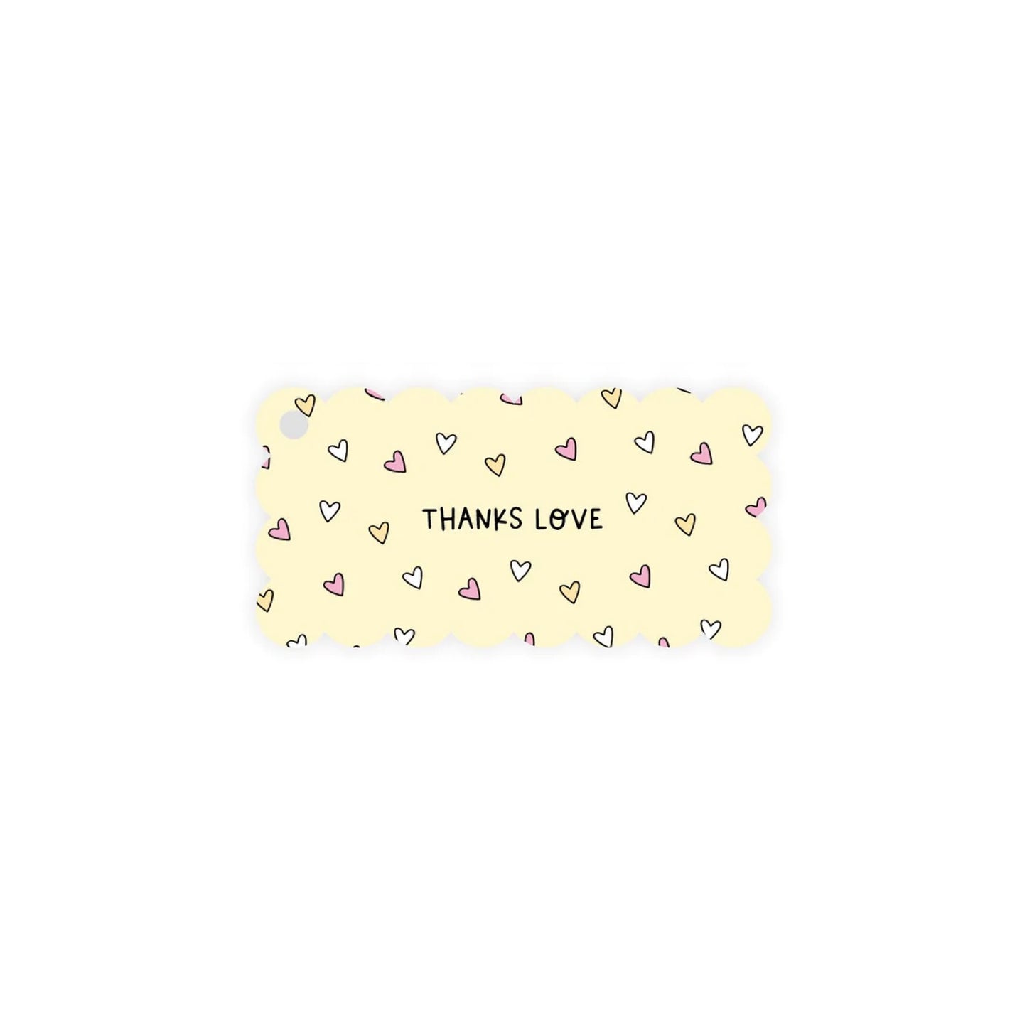 Samsscribble 'Thanks Love' Gift Tag