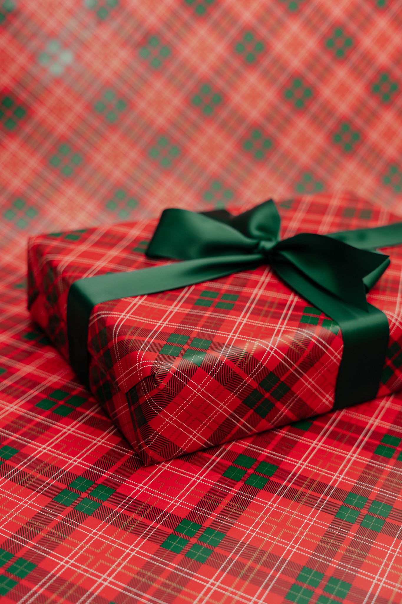 'Christmas Tartan' Wrapping Paper Roll