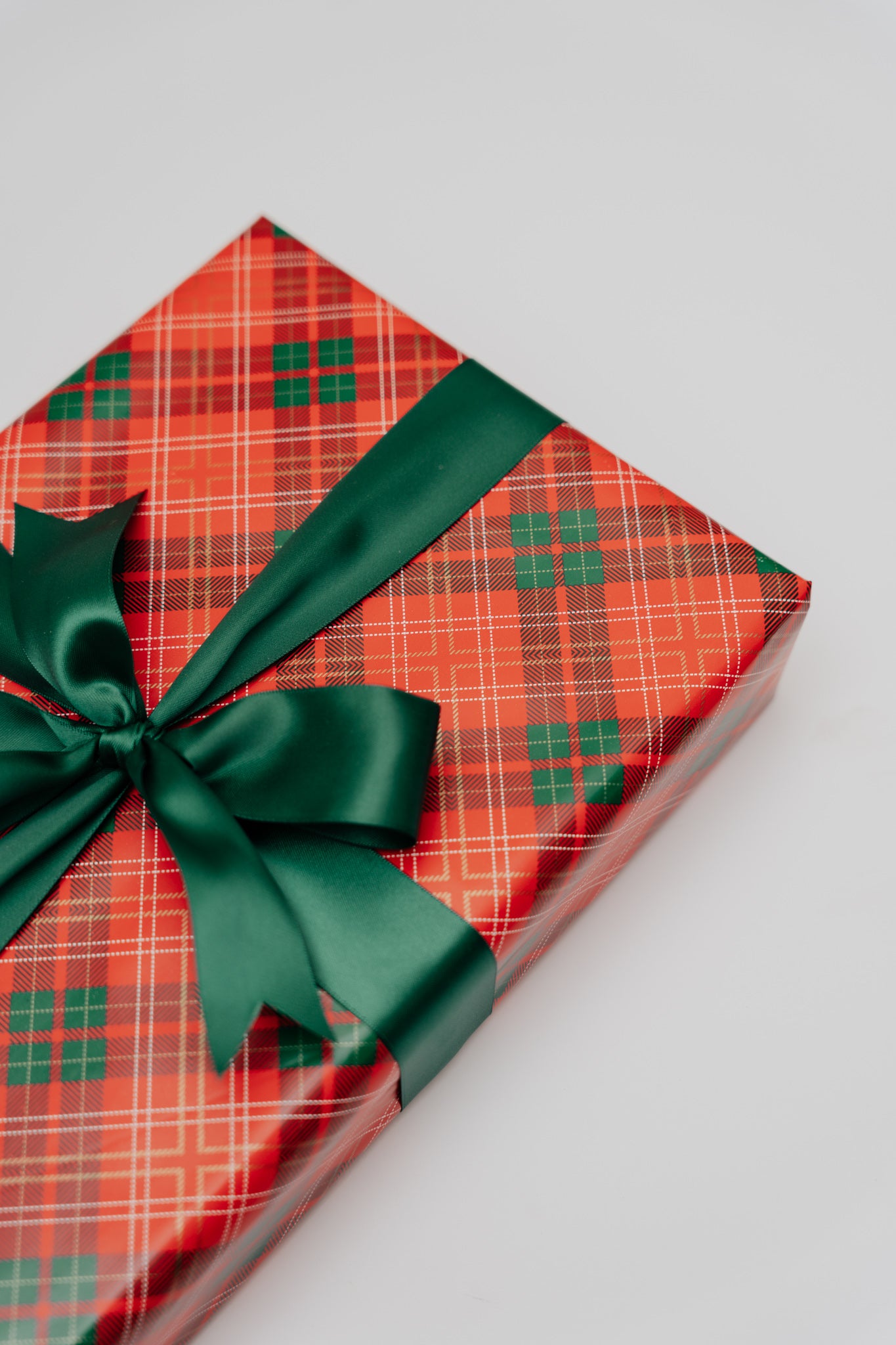 'Christmas Tartan' Wrapping Paper Roll