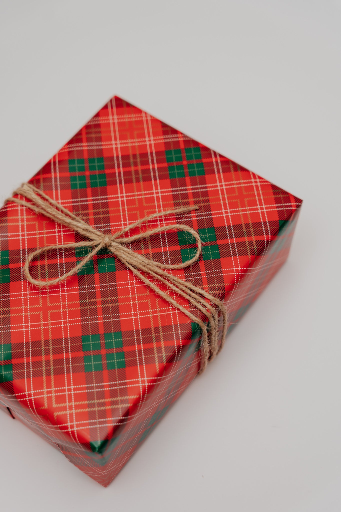 'Christmas Tartan' Wrapping Paper Roll