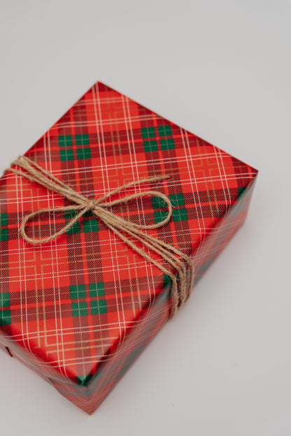 'Christmas Tartan' Wrapping Paper Roll