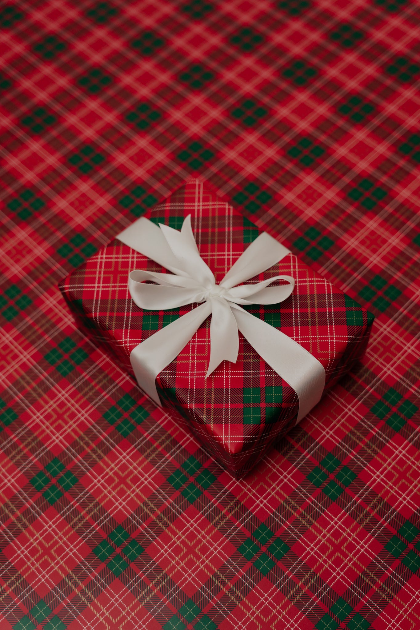 'Christmas Tartan' Wrapping Paper Roll