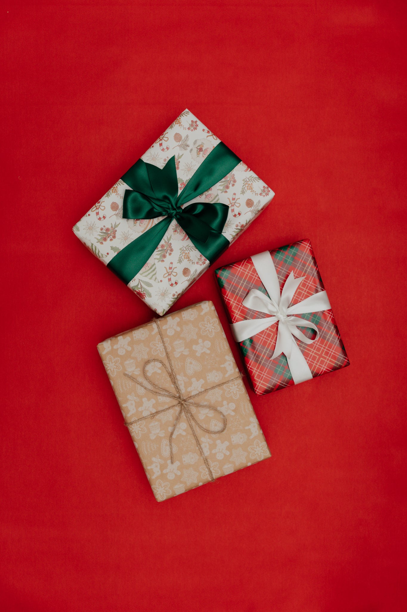 'Christmas Biscuits' Kraft Wrapping Paper Roll