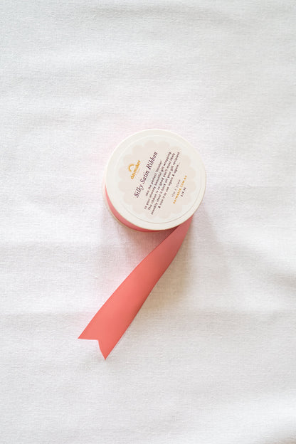 'Blush' Silky Satin Ribbon (15m)