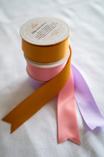 'Blush' Silky Satin Ribbon (15m)