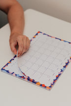 Shapes 'Monthly Plan' A4 Notepad