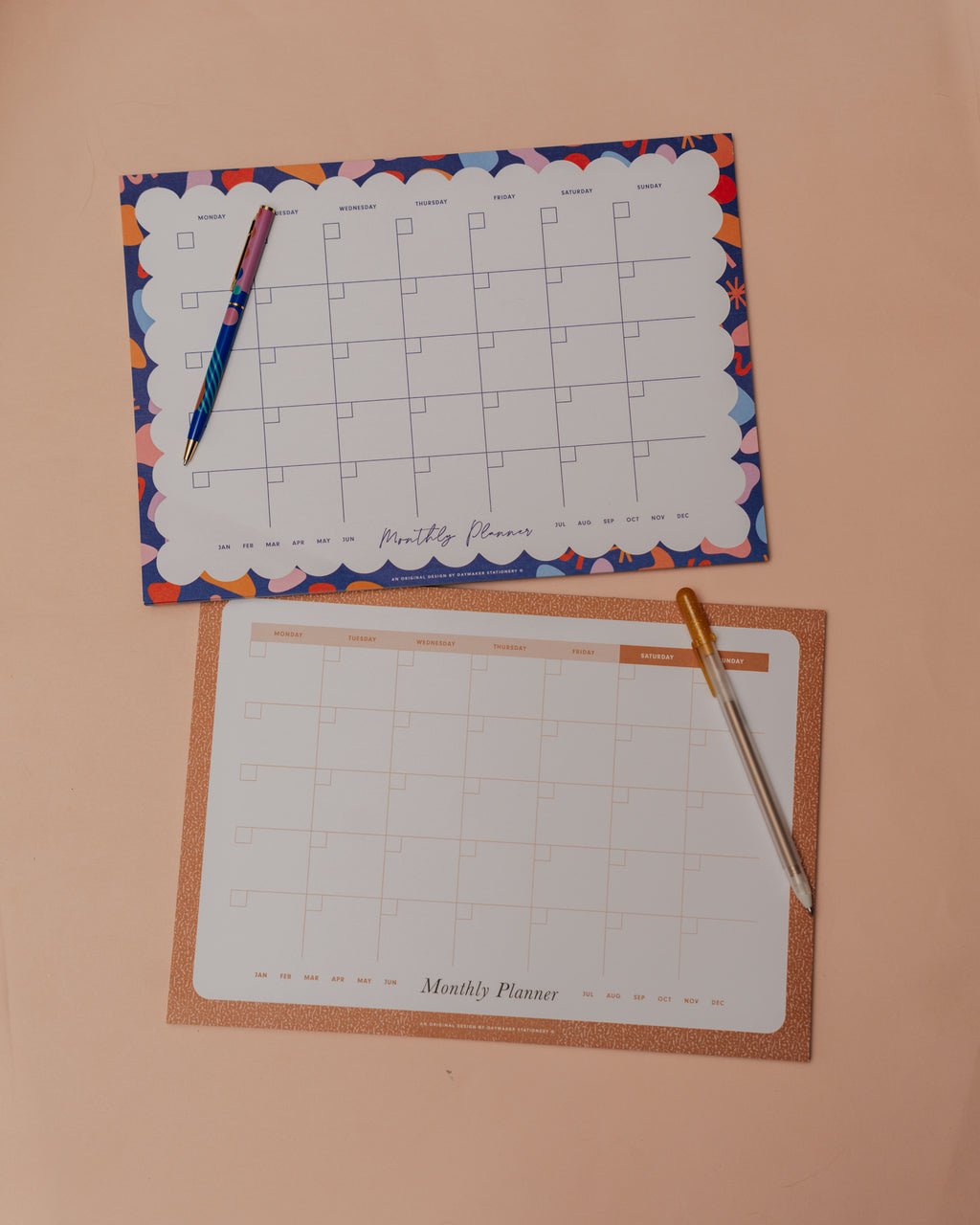 Last Chance - Shapes 'Monthly Plan' A4 Notepad