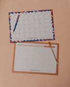 Shapes 'Monthly Plan' A4 Notepad
