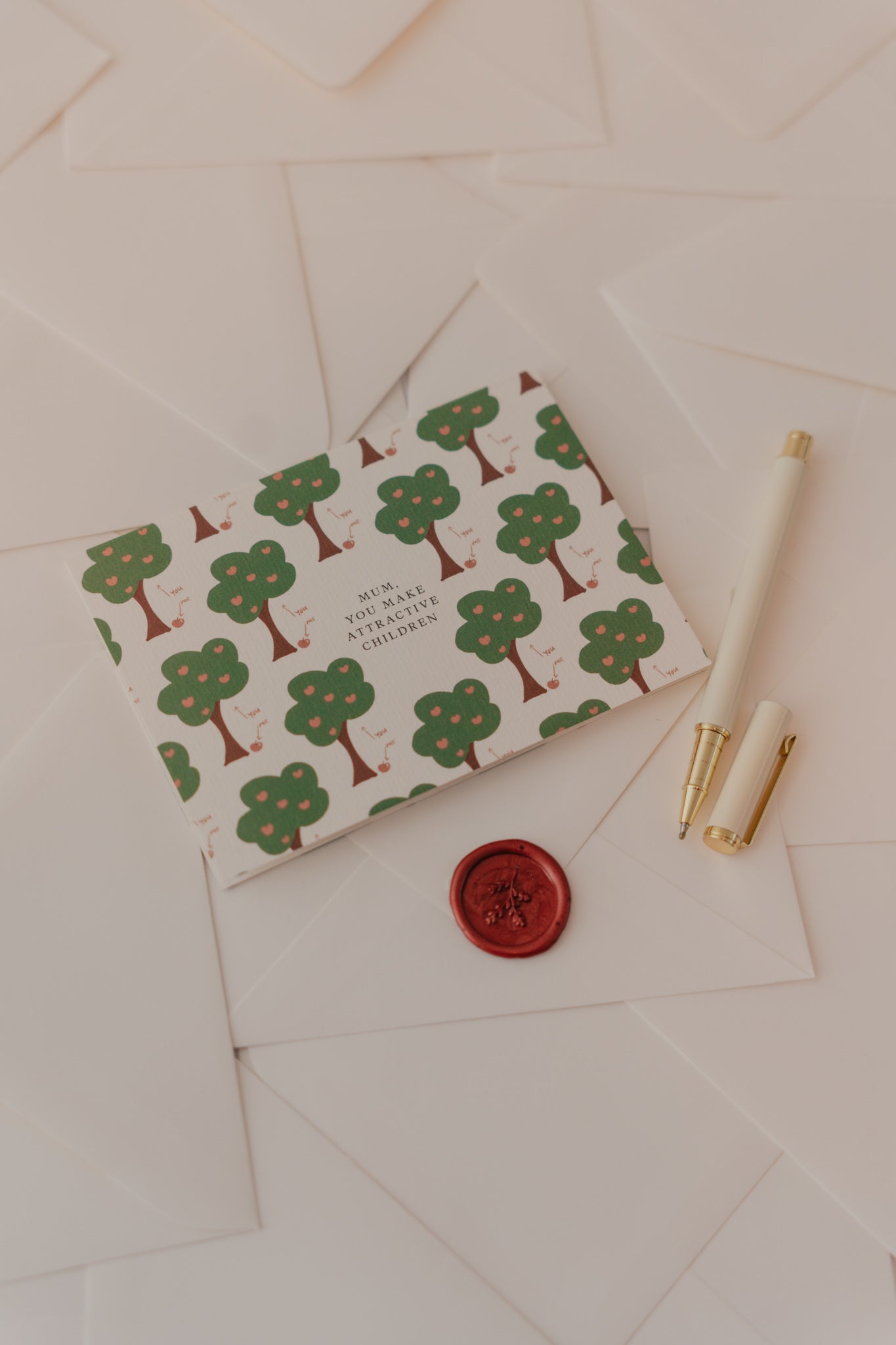 Last Chance - 'Mum, You Make Attractive Children' Greeting Card