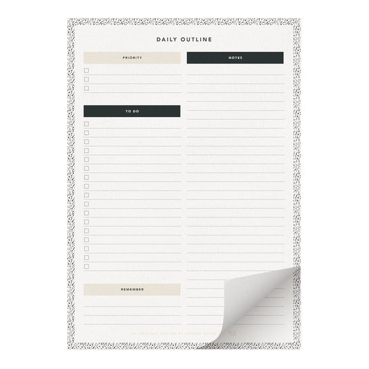 Composition 'Daily Outline' A4 Notepad (RRP 19.95)