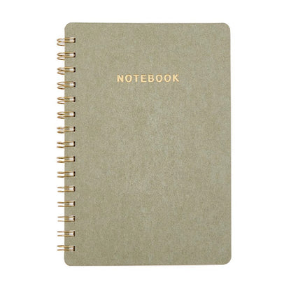 'Sage' Lined Wirebound Notebook