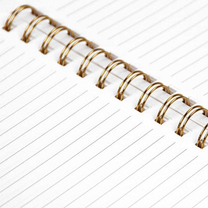 'Sage' Lined Wirebound Notebook