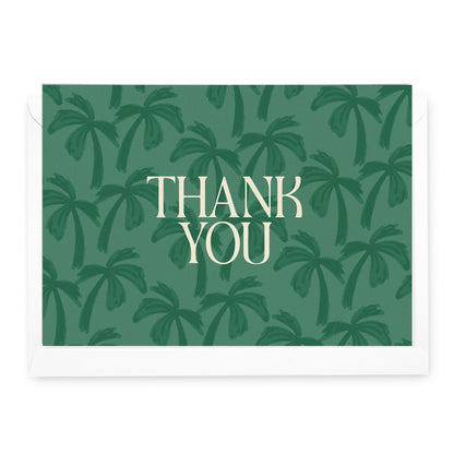 'Thank You' Luma Palms Greeting Card